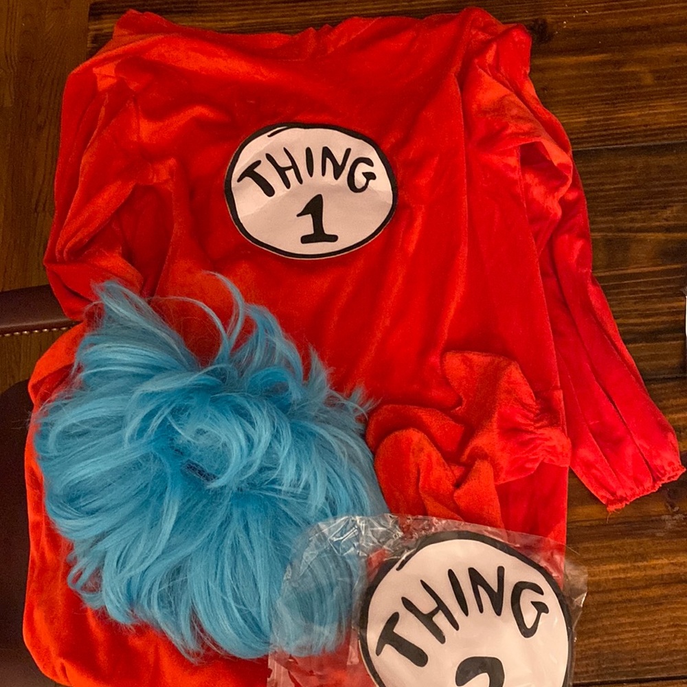 Thing 1 or 2 adult L costume